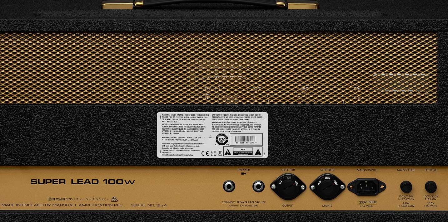 Marshall 1959 Modified Head 100w El34 - Ampli Guitare Électrique TÊte / PÉdale - Variation 5