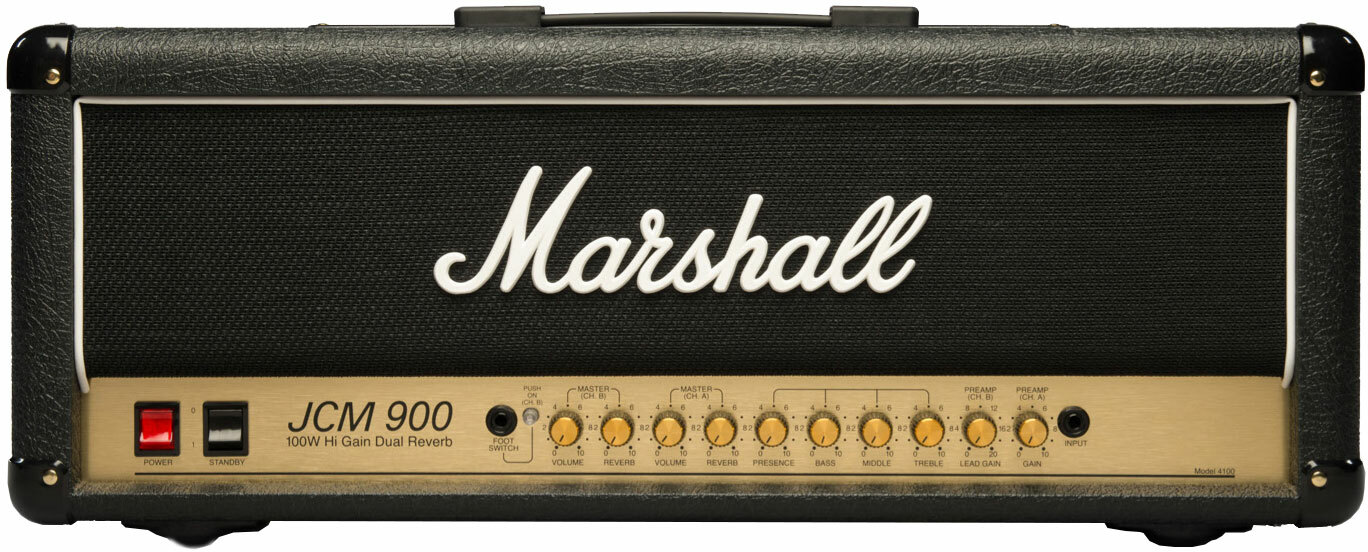 Marshall Jcm900 4100 Head Vintage Reissue 100w - Ampli Guitare Électrique TÊte / PÉdale - Main picture