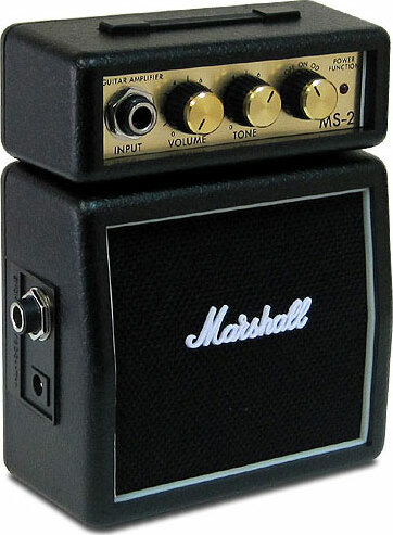 Marshall Ms-2 Micro Amp Black - Mini Ampli Guitare - Main picture