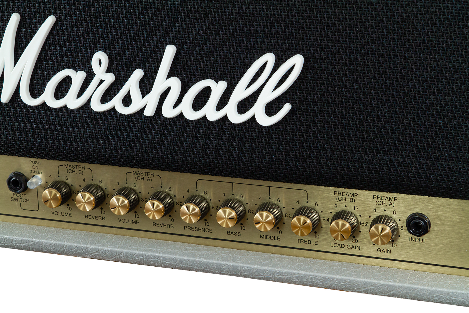 Marshall Jcm900 4100 Vintage Reissue Head 100w El34 Silver - Ampli Guitare Électrique TÊte / PÉdale - Variation 3