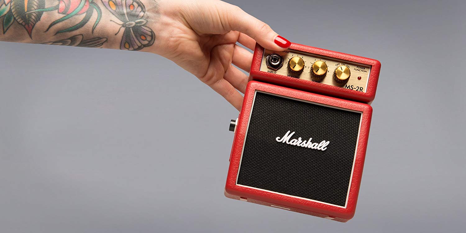 Marshall Ms-2 Red - Mini Ampli Guitare - Variation 4