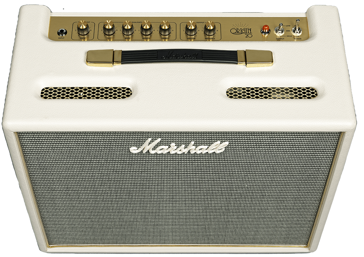 Marshall Origin 20 Combo Cream Levant 20w 1x10 - Ampli Guitare Électrique Combo - Variation 2