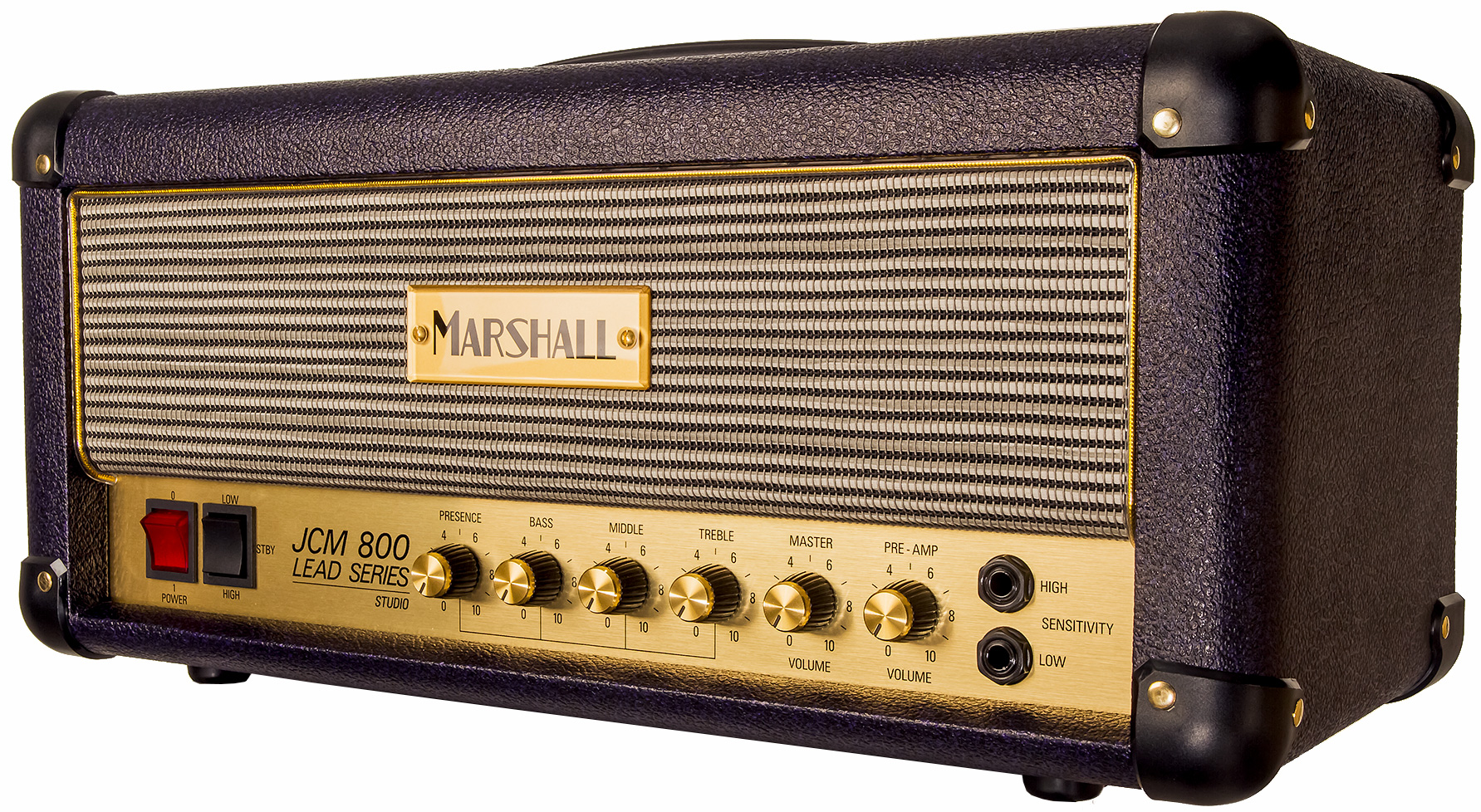 Marshall Studio Classic Sc20h Head 5/20w Purple/black Levant - Ampli Guitare Électrique TÊte / PÉdale - Variation 2