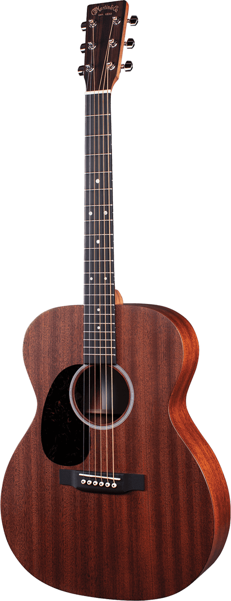 Martin 000-10e Road Tout Sapele Gaucher + Housse - Natural - Guitare Electro Acoustique - Variation 1