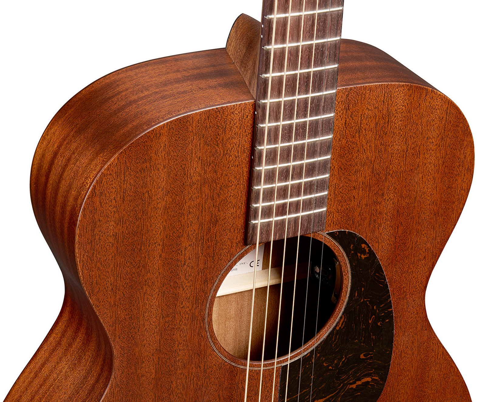 Martin 00010e Sapele Retro Road 000 Shsc Tout Sapele Eb - Dark Mahogany - Guitare Folk - Variation 2
