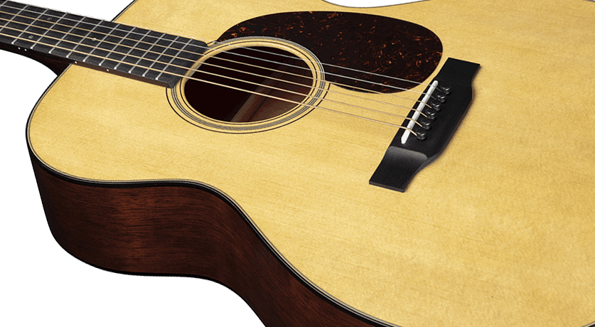 Martin 00018 Standard Golden Era 000 Shsc Tout Acajou Eb - Gloss Natural - Guitare Folk - Variation 2