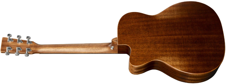 Martin 000cjre Junior Streetmaster 000 Pan Coupe Tout Sapele Ric - Dark Mahogany Distressed - Guitare Folk - Variation 1