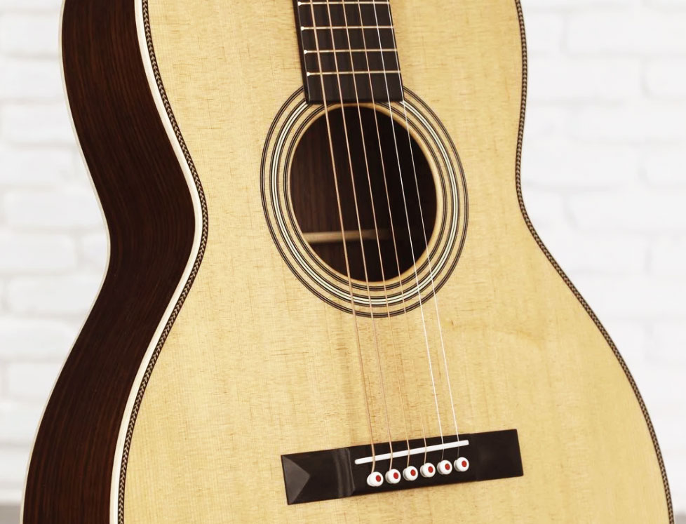 Martin 0012-28 Modern Deluxe Grand Concert Epicea Palissandre Eb - Natural Gloss - Guitare Acoustique - Variation 3