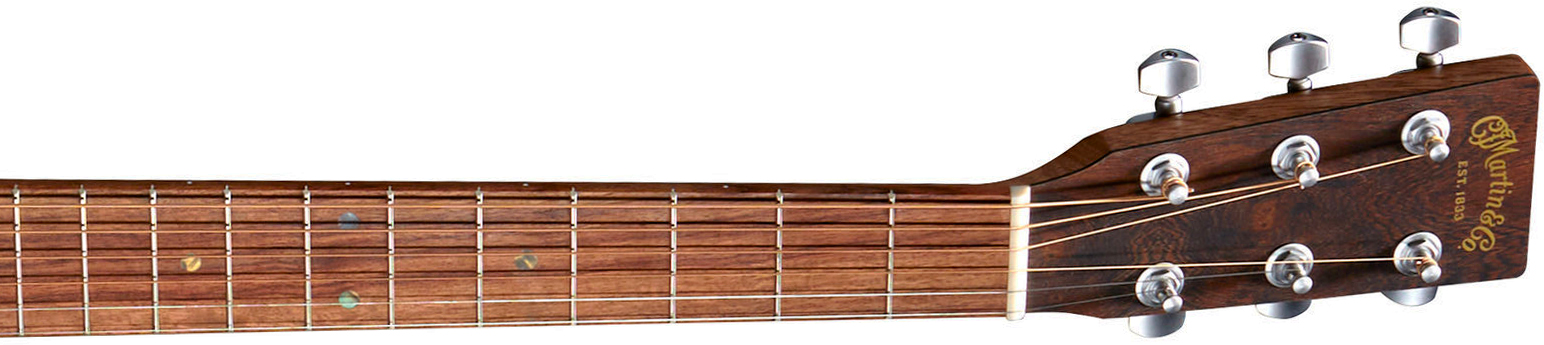 Martin 0x2e Parlor Shsc Epicea Cocobolo Hpl Ric - Natural Satin - Guitare Folk - Variation 3