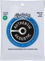 MA170 Acoustic Guitar 6-String Set Authentic SP 80/20 Bronze 10-47 - jeu de 6 cordes