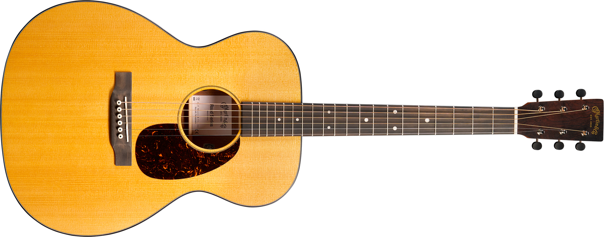 Martin 000-10e Retro Road 000 Shsc Epicea Sapele Eb - Aging Toner - Guitare Folk - Main picture