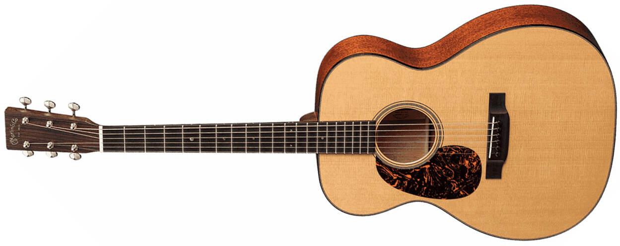 Martin 000-18 Lh Standard Auditorium Gaucher Epicea Acajou Eb - Natural Aging Toner - Guitare Acoustique - Main picture