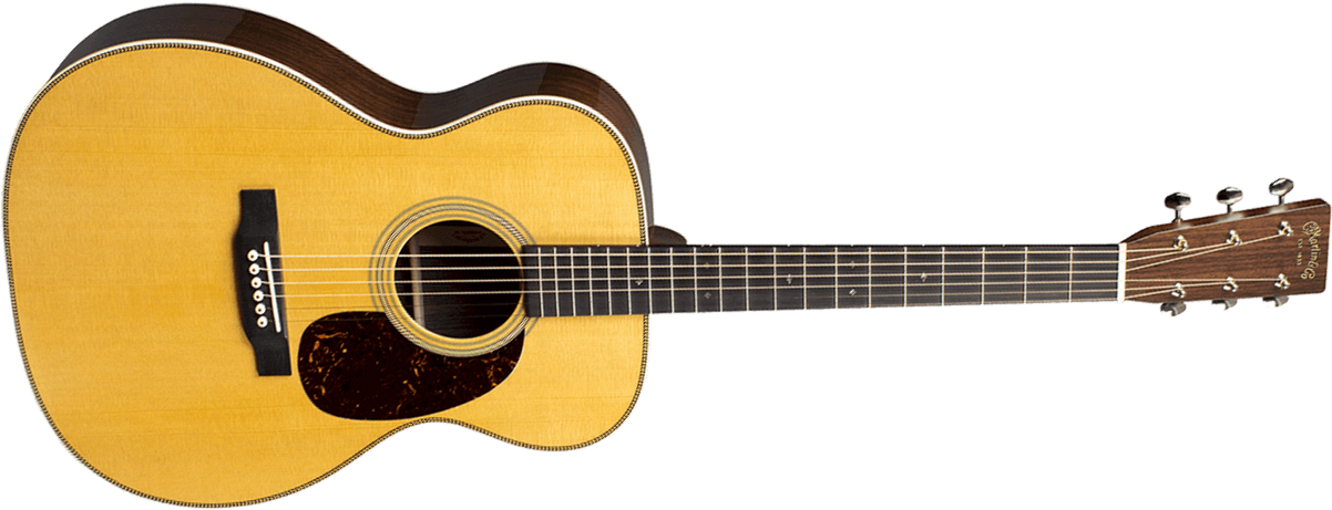 Martin 00028 Standard Golden Era 000 Shsc Epicea Palissandre Eb - Gloss Natural - Guitare Folk - Main picture