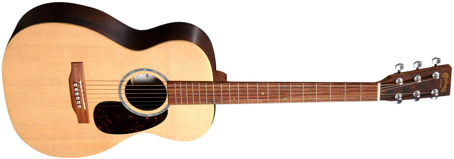 Martin 0x2e Parlor Shsc Epicea Cocobolo Hpl Ric - Natural Satin - Guitare Folk - Main picture