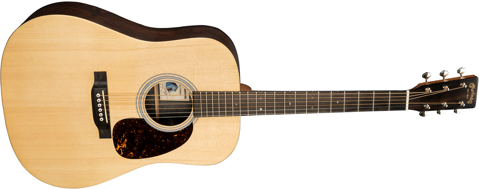 Martin Billy Strings Dx2e Signature Dreadnought Epicea Palissandre Hpl Eb - Natural Satin - Guitare Folk - Main picture