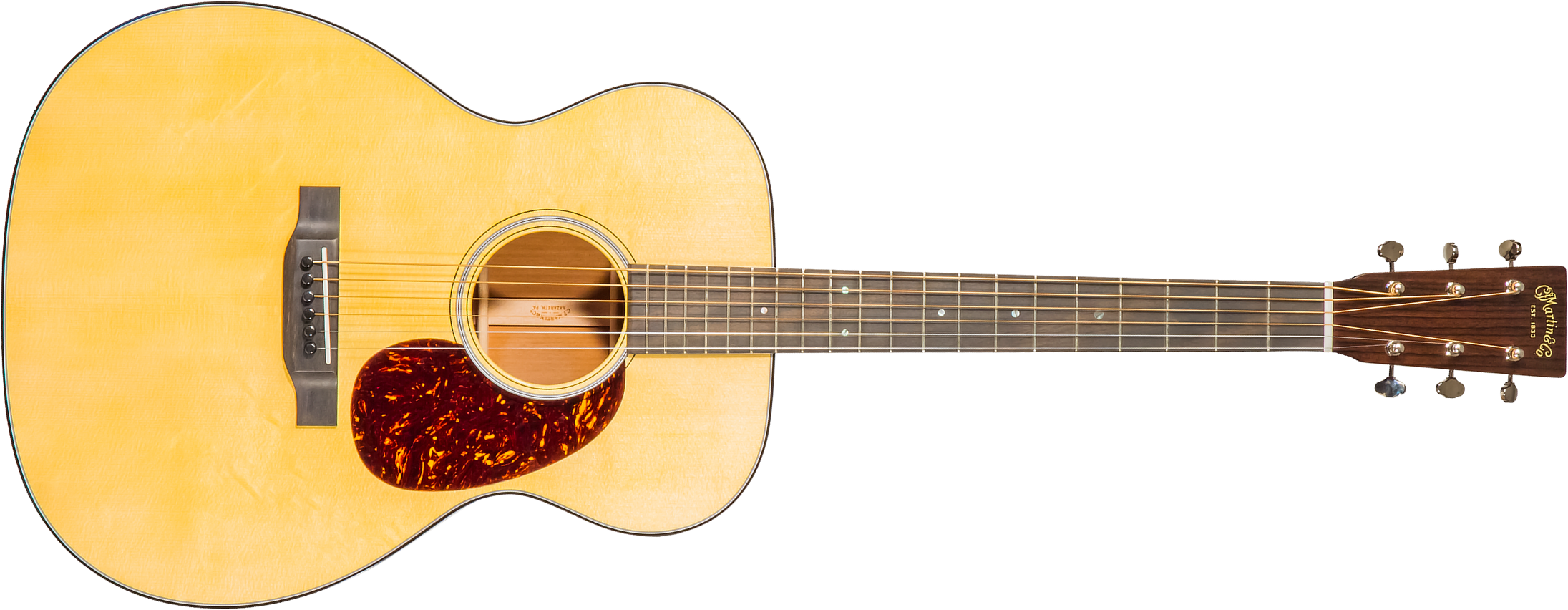 Martin Custom Shop 000-18 Cs-000-c21101911 Epicea Acajou Eb #2681195 - Natural Clear - Guitare Acoustique - Main picture