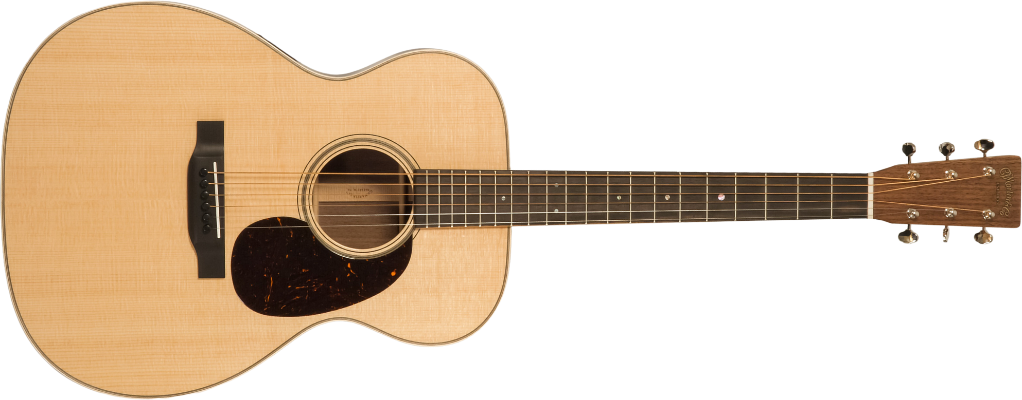 Martin Custom Shop 000 Shsc Epicea / Black Walnut Eb #2929870 - Natural - Guitare Folk - Main picture