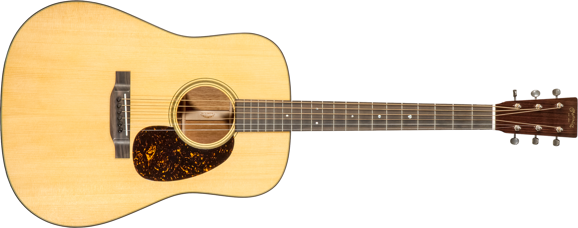 Martin Custom Shop Cs-d-c22025673 Dreadnought Epicea Vts Acajou Eb #2736834 - Natural Aging Toner - Guitare Acoustique - Main picture