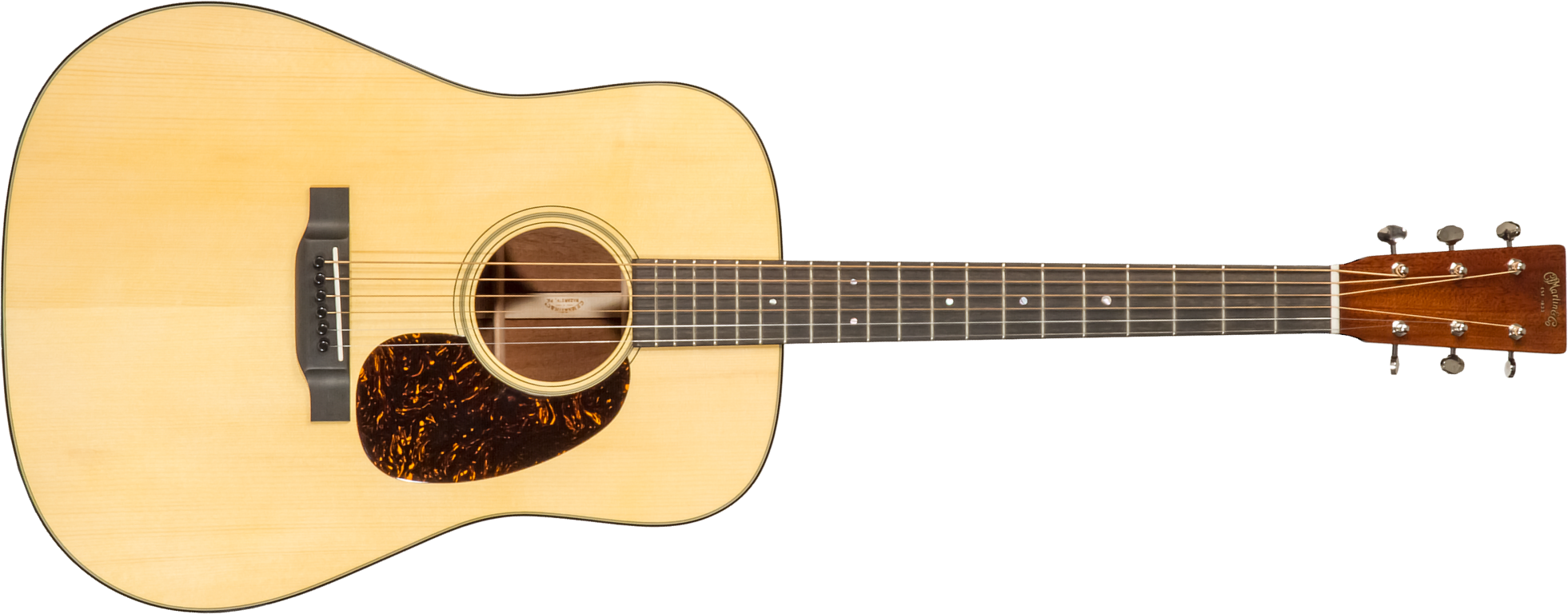 Martin Custom Shop Cs-d-c22025676 Dreadnought Epicea Acajou Eb #2736836 - Natural Aging Toner - Guitare Acoustique - Main picture