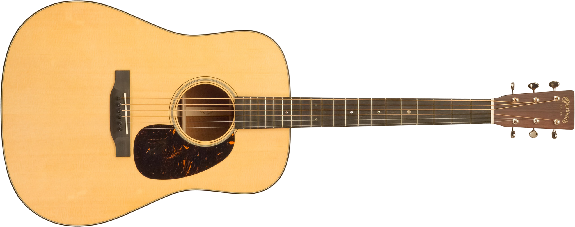 Martin Custom Shop Dreadnought Epicea Sitka / Acajou #2964131 - Natural Aging Toner - Guitare Folk - Main picture