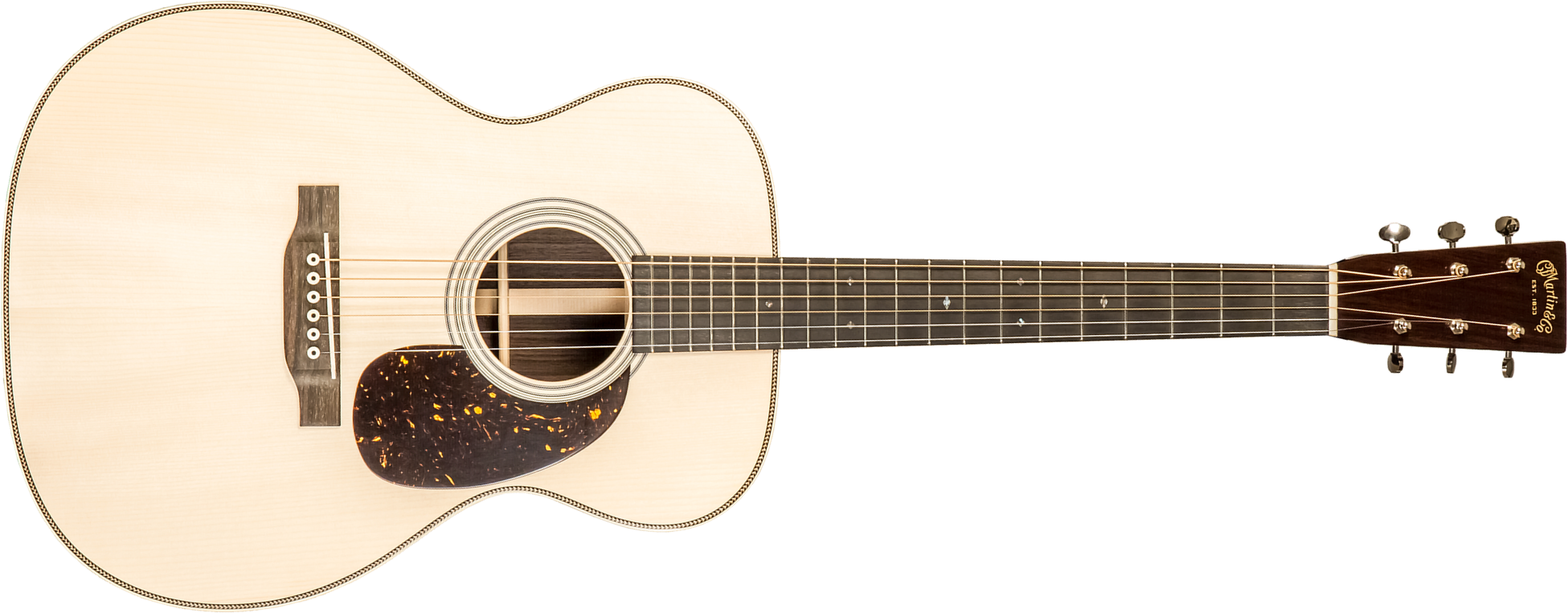 Martin Custom Shop Expert 000-28 1937 Epicea Palissandre Eb #2751257 - Natural Vintage Low Gloss - Guitare Folk - Main picture