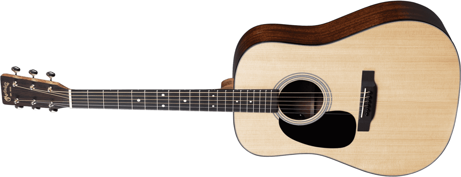 Martin D-12e Lh Road Dreadnought Gaucher  Epicea Sapele Ric +housse - Natural - Guitare Electro Acoustique - Main picture