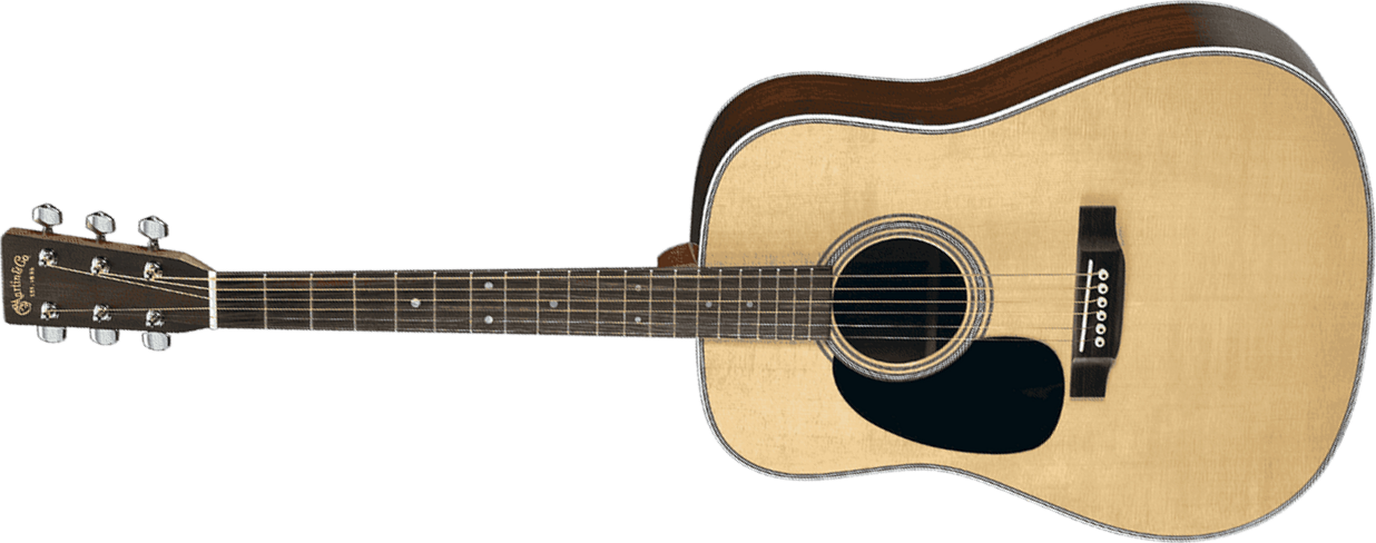 Martin D-28 Lh Gaucher Standard Dreadnought Epicea Palissandre - Natural - Guitare Acoustique - Main picture