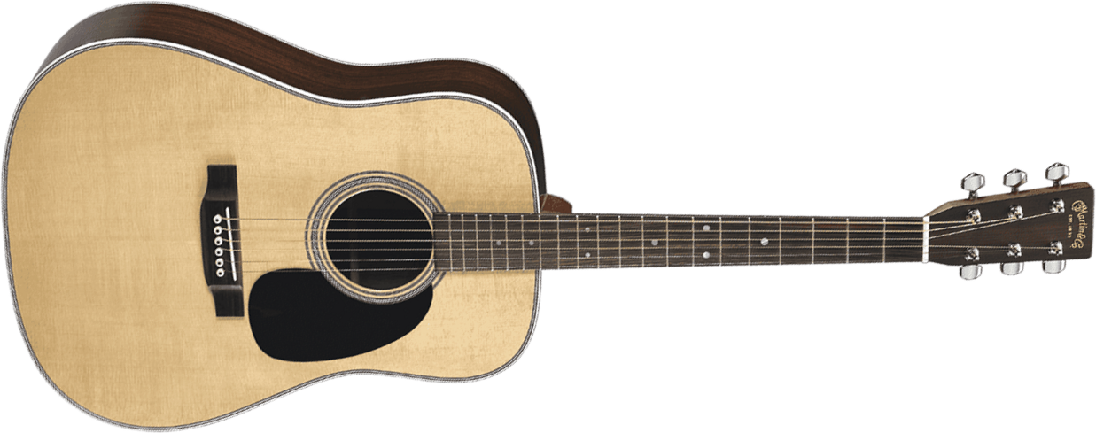 Martin D-28-lrb Standard Lr Baggs Anthem Dreadnought Epicea Palissandre Eb - Natural - Guitare Acoustique - Main picture