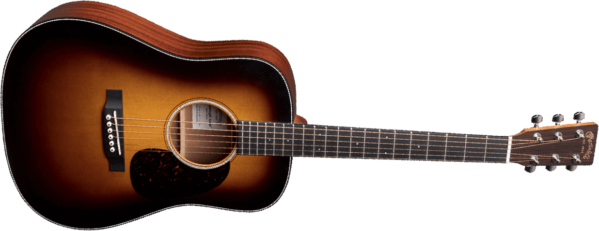 Martin D Jr. Dreadnought Junior 3/4 - Sunburst - Guitare Acoustique - Main picture