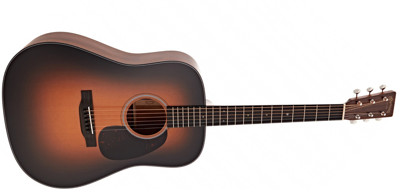 Martin D18 Standard Golden Era Dreadnought Epicea Acajou Eb - Satin 1935 Sunburst - Guitare Folk - Main picture