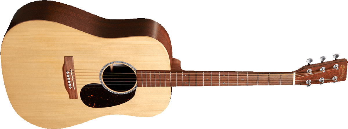 Martin Dx2e Dreadnought Electro Epicea Acajou Ric - Natural - Guitare Electro Acoustique - Main picture