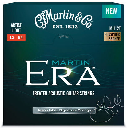 Martin Era Phosphor Bronze Treated Light - Cordes Guitare Acoustique - Main picture