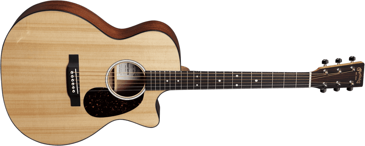 Martin Gpc-11e Grand Performance Cw Epicea Sapele Ric +etui - Natural Gloss Top - Guitare Electro Acoustique - Main picture