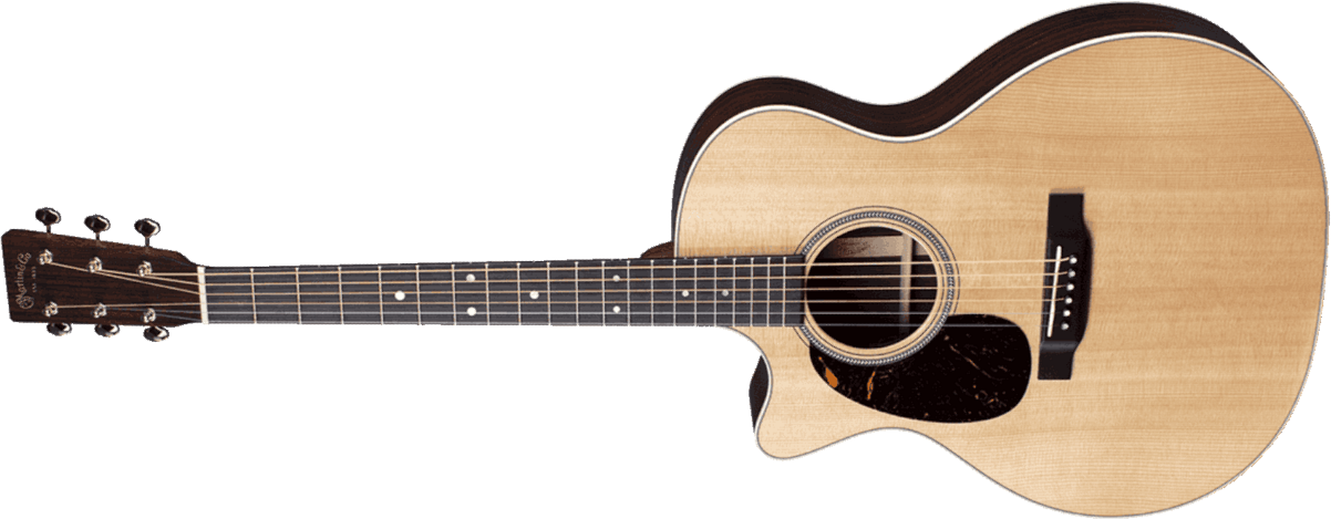 Martin Gpc-16e Rosewood Lh Grand Performance Cw Gaucher Epicea Palissandre Eb - Naturel - Guitare Electro Acoustique - Main picture