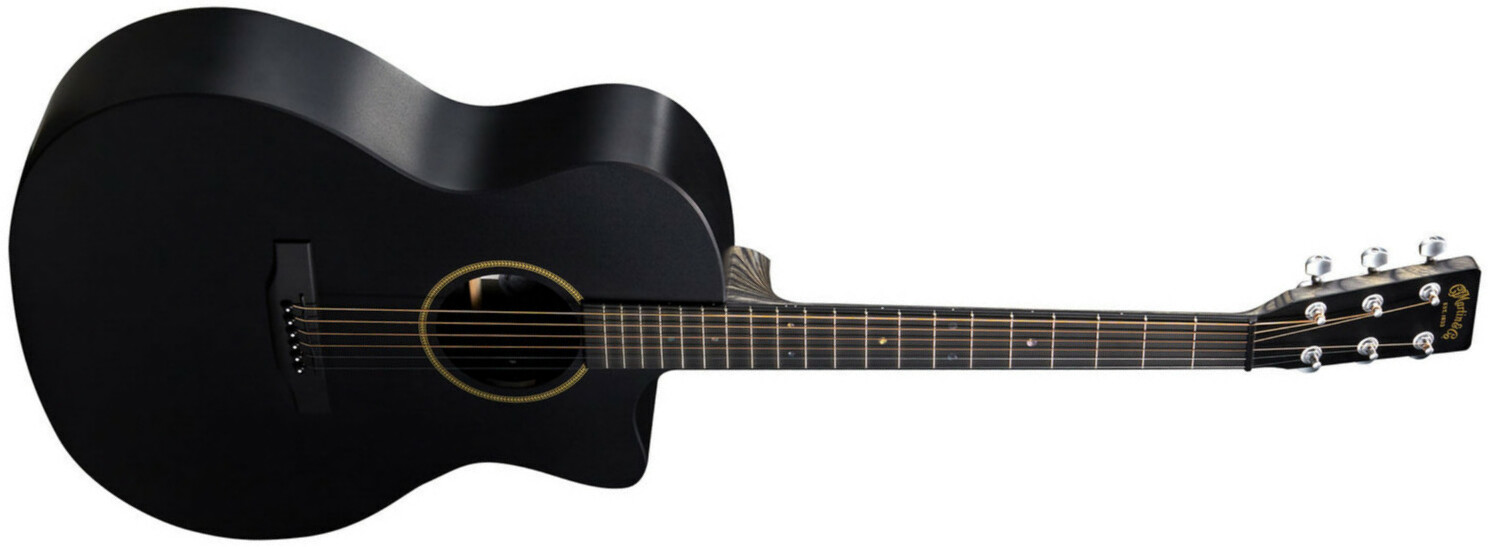 Martin Gpcx1e Electro Epicea Acajou Ric - Black - Guitare Electro Acoustique - Main picture