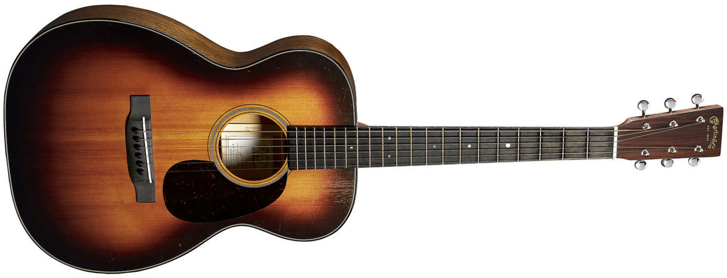 Martin Joe Bonamassa 0018 Signature Grand Concert Epicea Acajou Eb - 1937 Joe Bonamassa Sunburst - Guitare Folk - Main picture