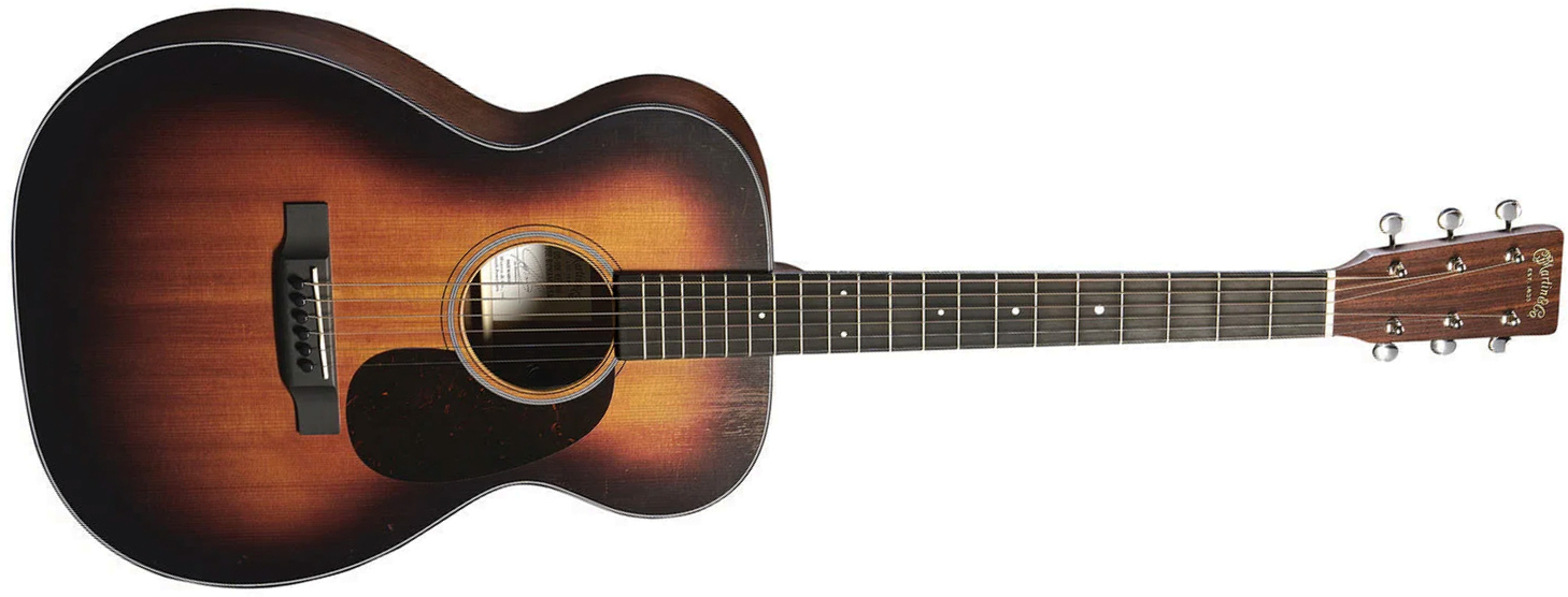 Martin Joe Bonamassa Road 0010e Retro  Signature Grand Concert Epicea Sapele Eb - 1937 Joe Bonamassa Sunburst - Guitare Folk - Main picture