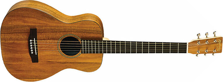 Martin Lxk2 Little Martin Dreadnought Mini Tout Koa Hpl Ric - Hpl Natural - Guitare Acoustique Voyage - Main picture