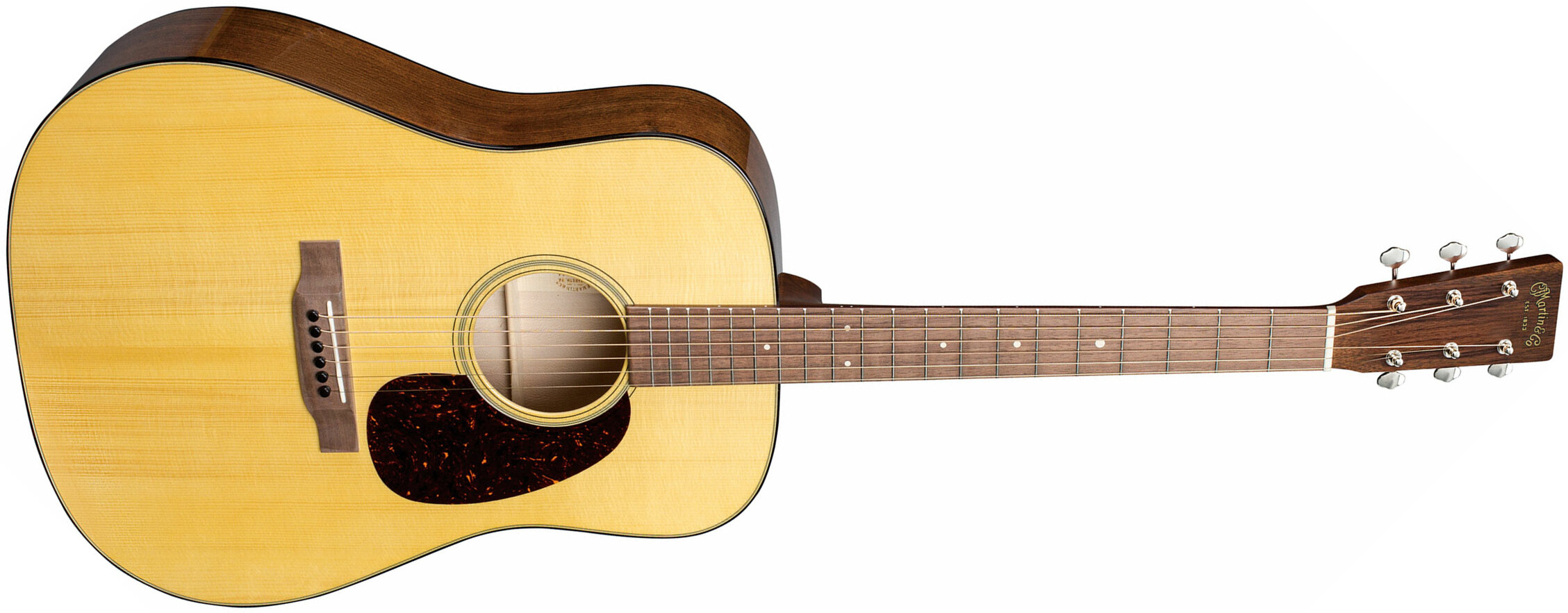 Martin Model America 1 Dreadnought Epicea Sycamore Wal - Natural - Guitare Acoustique - Main picture