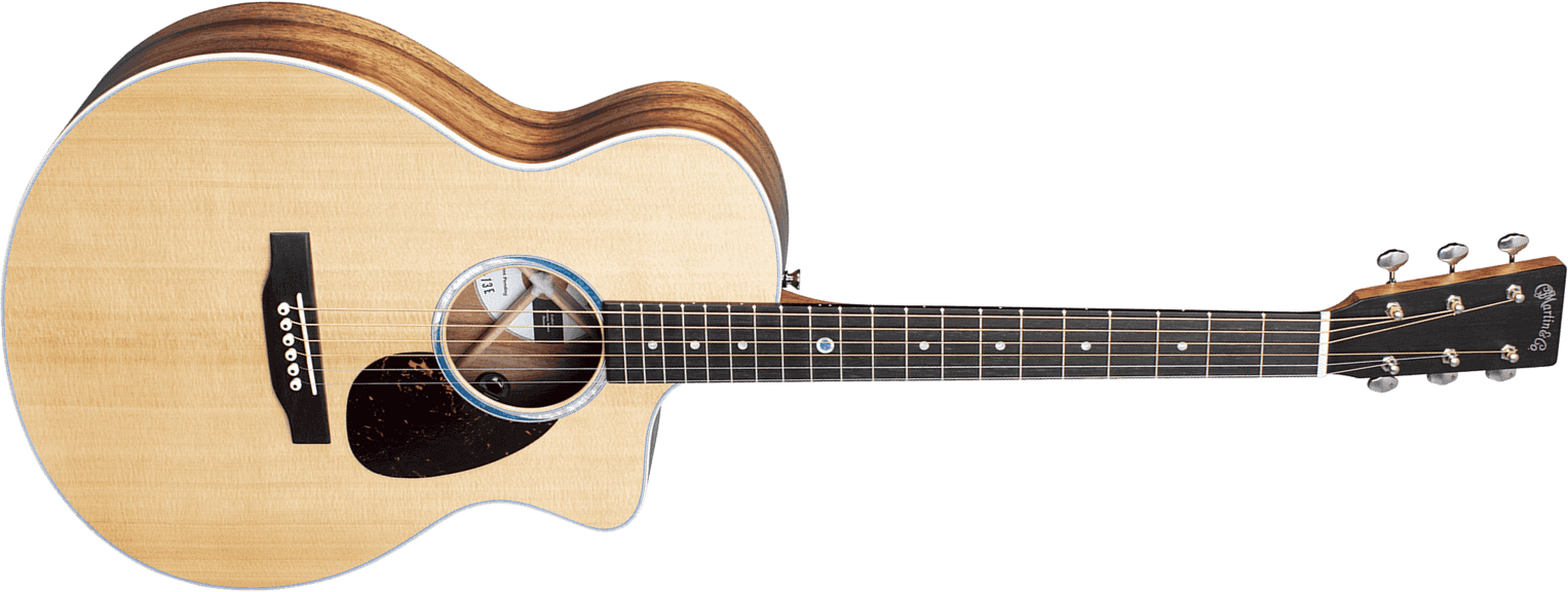 Martin Sc-13e Road S Om Cw Epicea Koa Eb - Natural - Guitare Electro Acoustique - Main picture