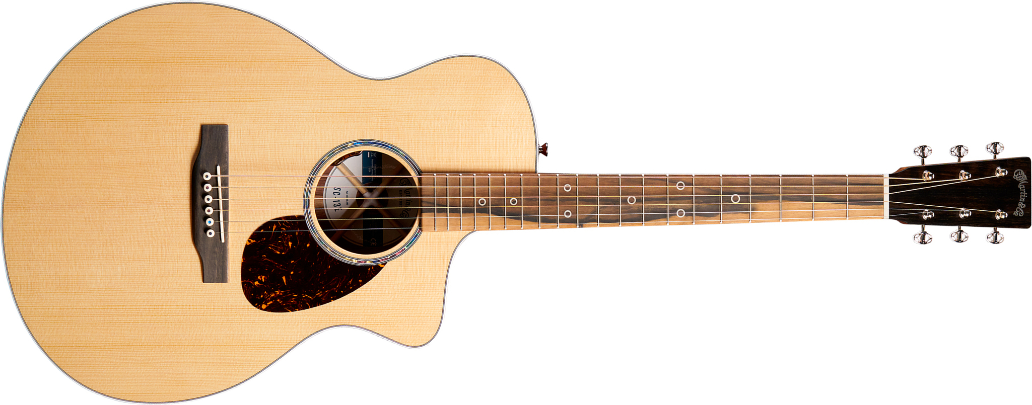 Martin Sc13e Modern Road Om Cw Epicea Koa Eb - Natural - Guitare Folk - Main picture