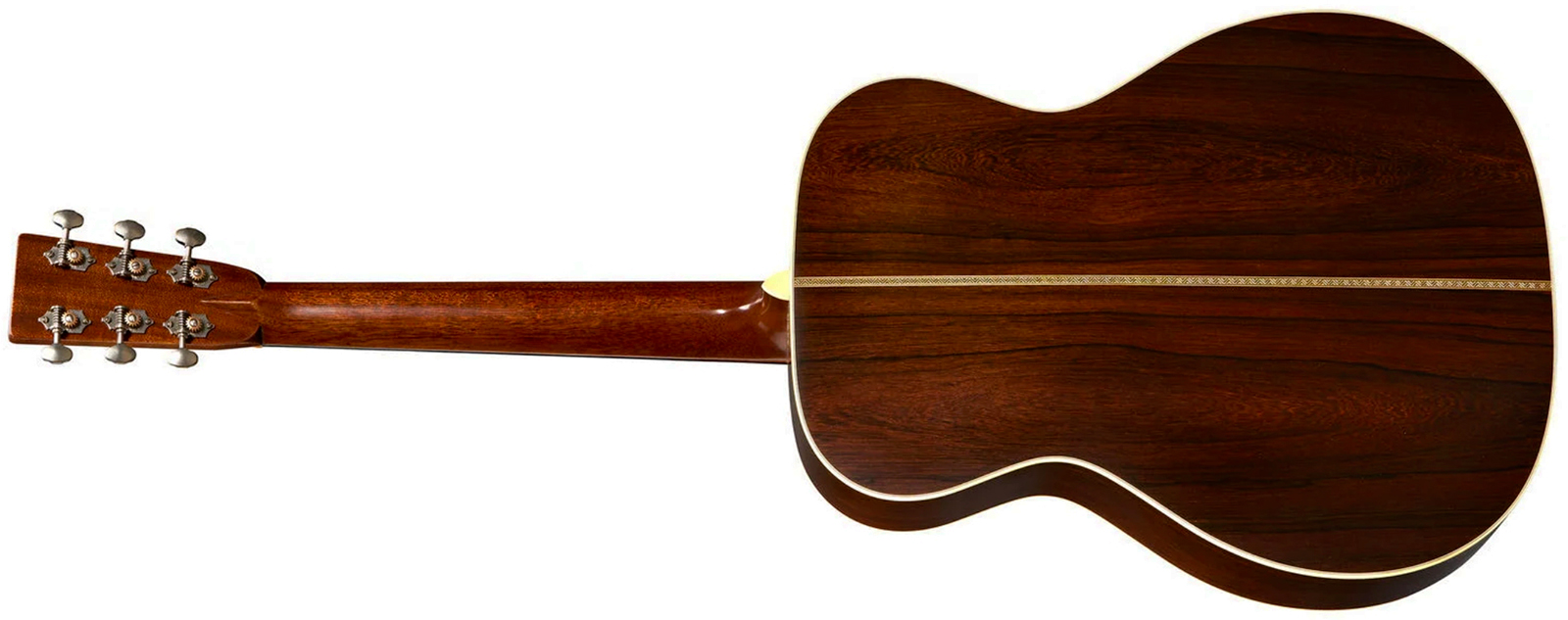 Martin Custom Shop 00028 1937 Madagascar Rosewood Shsc Epicea Palissandre Eb - Natural Aged Toner Vintage Gloss - Guitare Folk - Variation 1