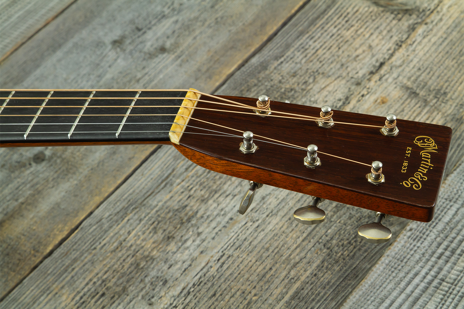 Martin Custom Shop 00042 Shsc Epicea Sitka / Palissandre Honduras Eb #2969056 - Natural Aging Toner - Guitare Folk - Variation 7