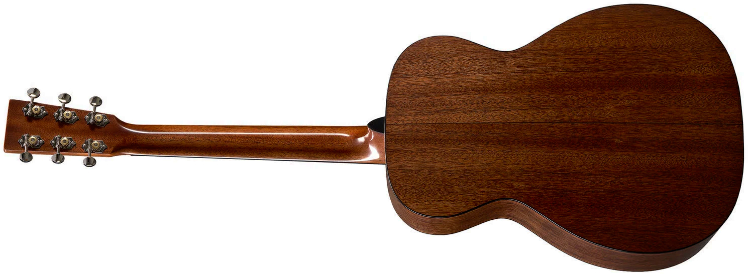 Martin Custom Shop 018 Parlor Shsc Epicea Acajou Eb - Natural Vintage Gloss Aging Toner - Guitare Folk - Variation 1