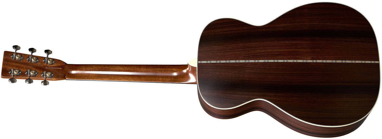 Martin Custom Shop 028 Parlor Shsc Epicea Palissandre Eb - Natural Vintage Gloss Aging Toner - Guitare Folk - Variation 1