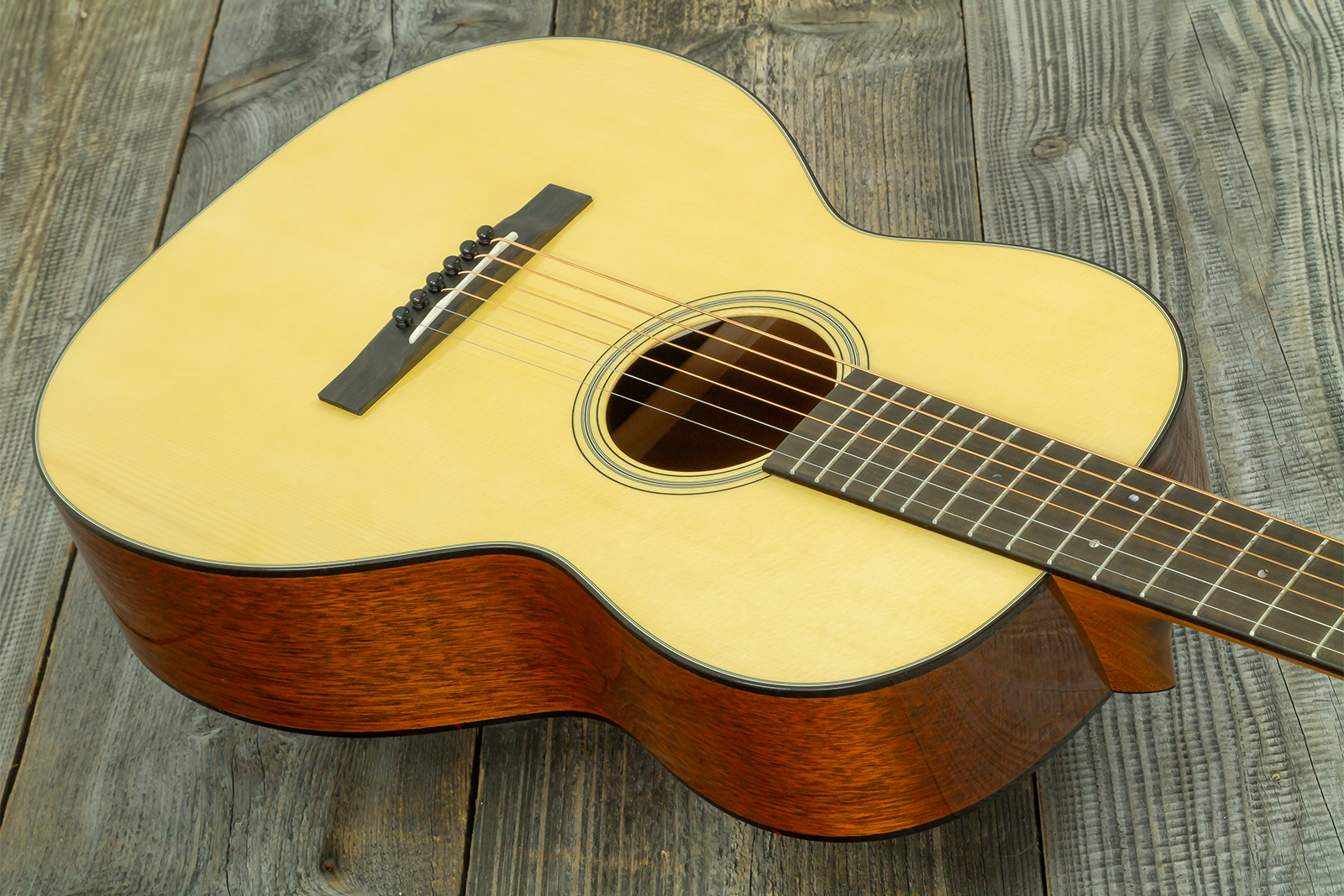 Martin Custom Shop Cs-00-c25004861 Grand Concert Shsc Epicea Adirondack / Acajou Eb #2957971 - Natural Aging Toner - Guitare Folk - Variation 2