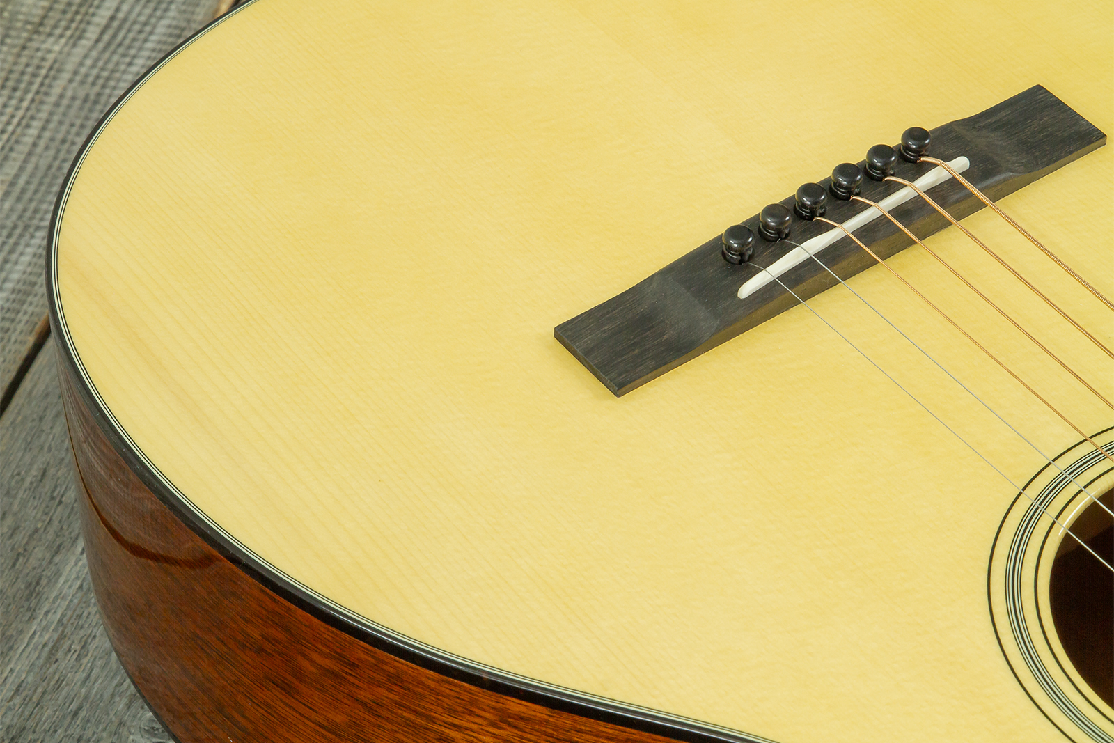 Martin Custom Shop Cs-00-c25004861 Grand Concert Shsc Epicea Adirondack / Acajou Eb #2957971 - Natural Aging Toner - Guitare Folk - Variation 3