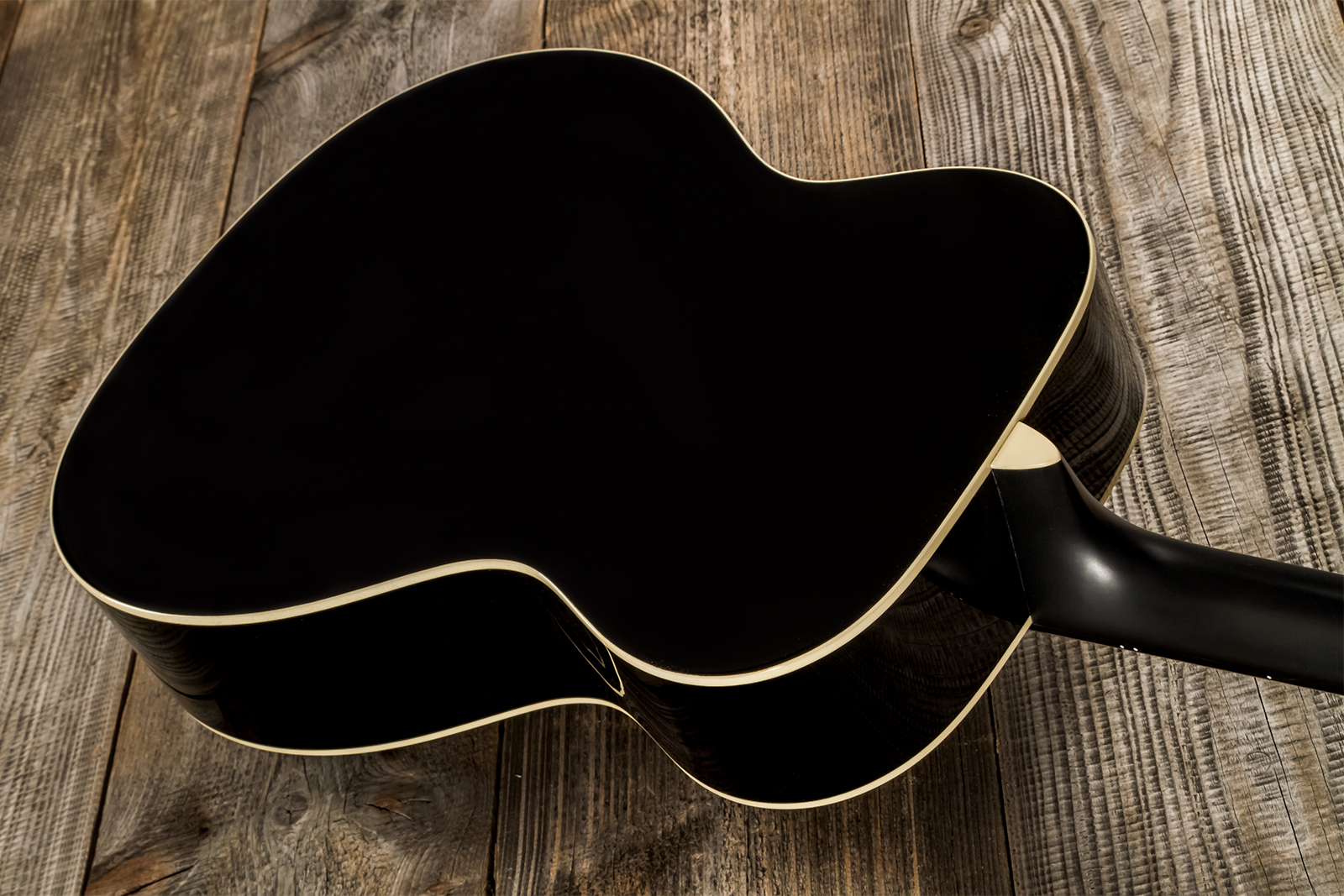 Martin Custom Shop Cs-000-3764624 Shsc Epicea Europeen / Acajou Sinker Eb #2720463 - Black Gloss - Guitare Folk - Variation 6
