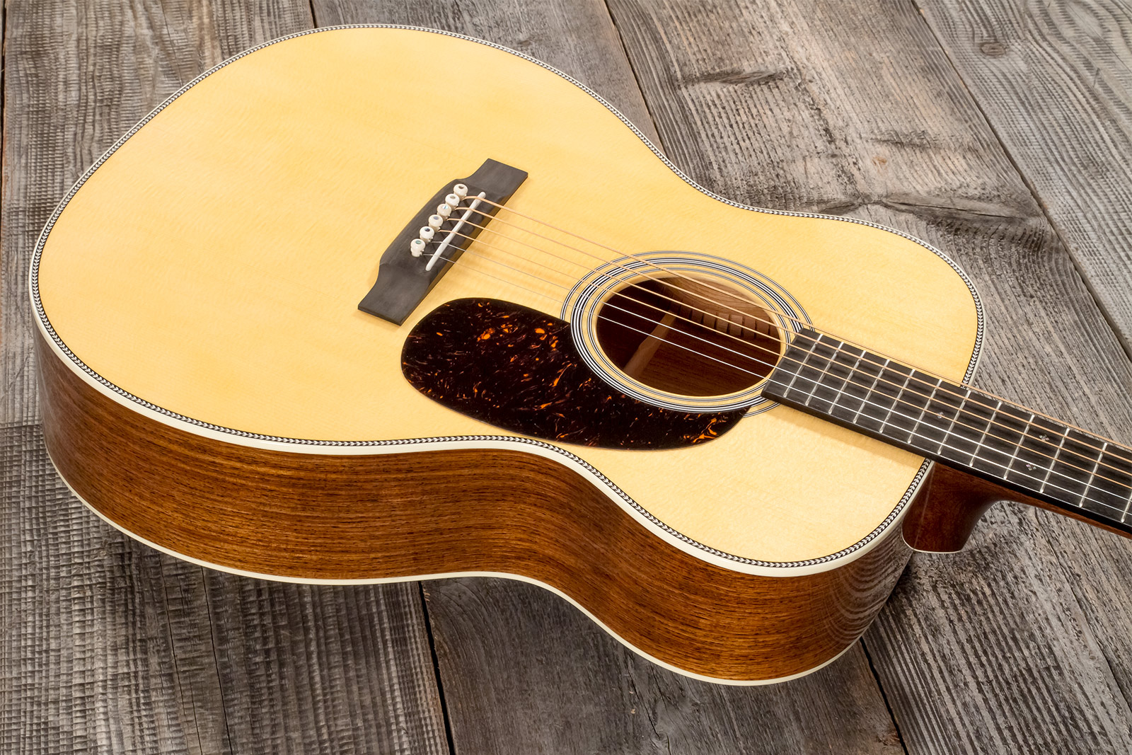 Martin Custom Shop Cs-000-c22034239 000 Epicea Palissandre Eb #2736825 - Natural Aging Toner - Guitare Acoustique - Variation 2