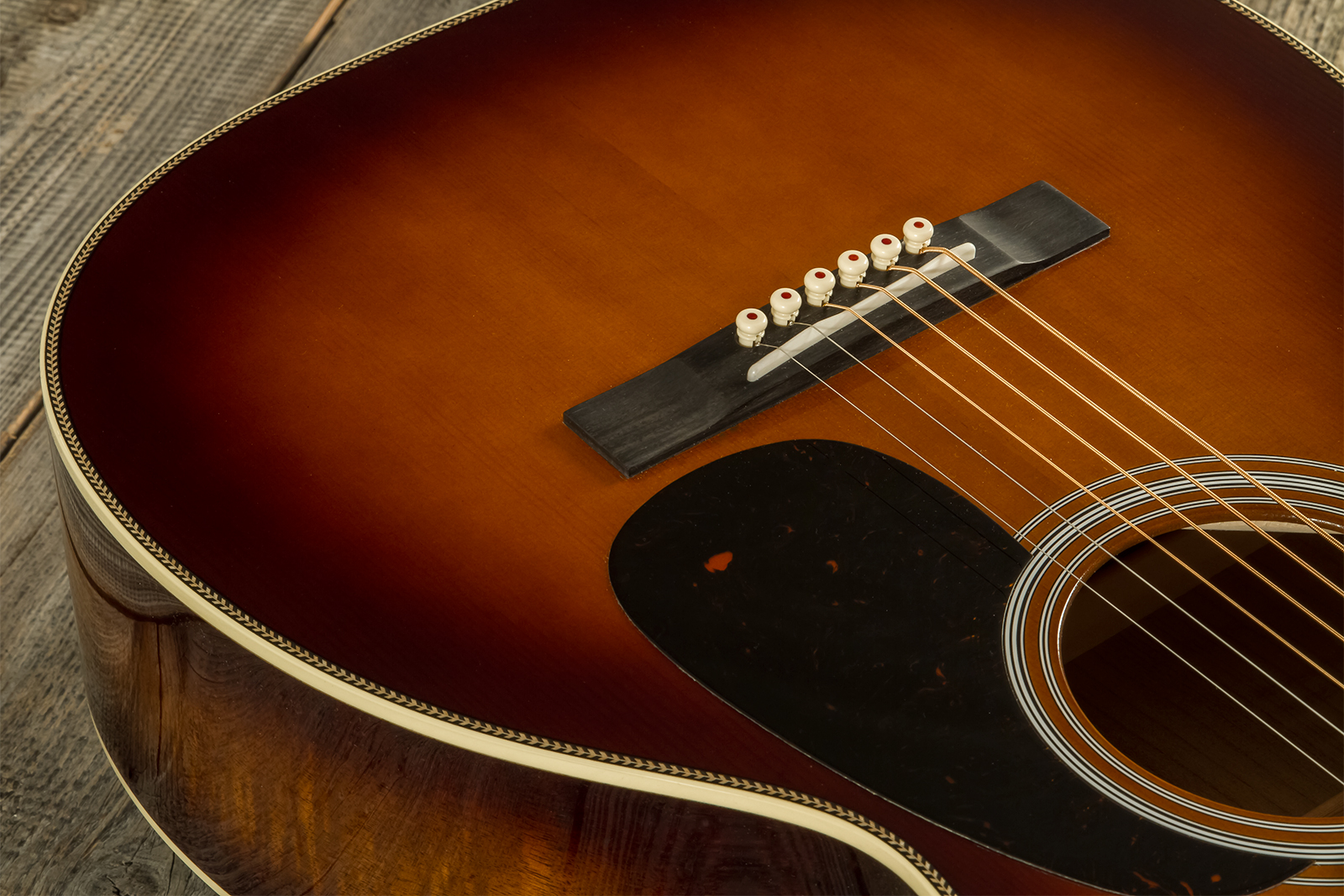 Martin Custom Shop Cs-0012-c2055903 12-fret Shsc Epicea Carpathes / Myrte Eb #2707286 - 1933 Ambertone - Guitare Folk - Variation 3